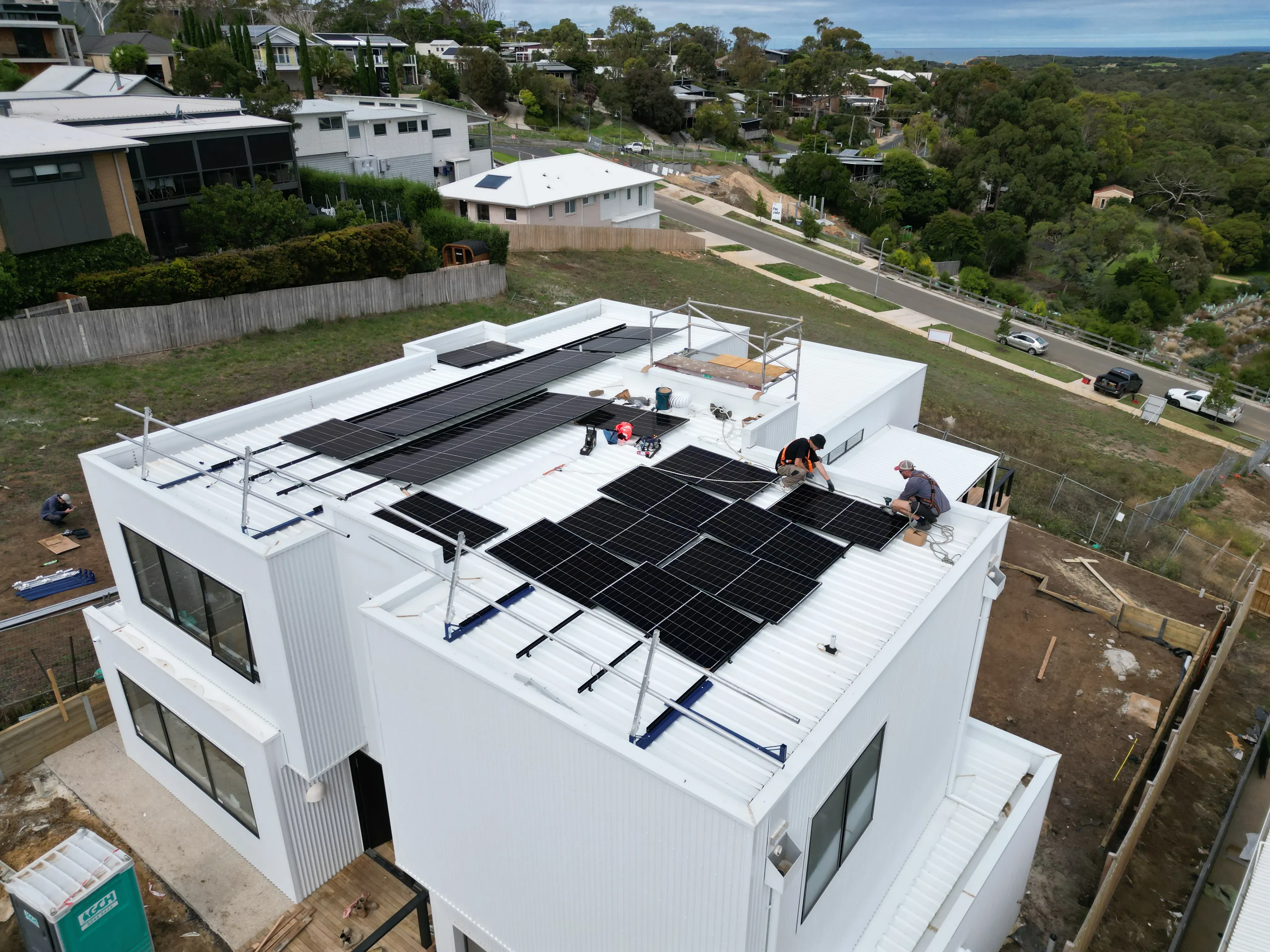 Torquay new-build residential solar installation