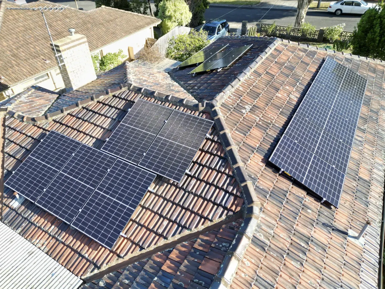 Bell Post Hill residential solar installation