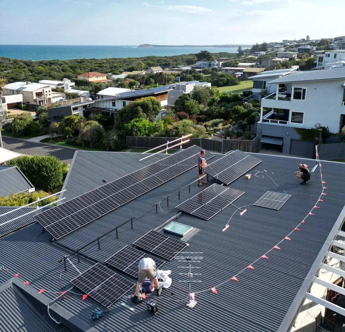 Ocean Grove residential solar installation