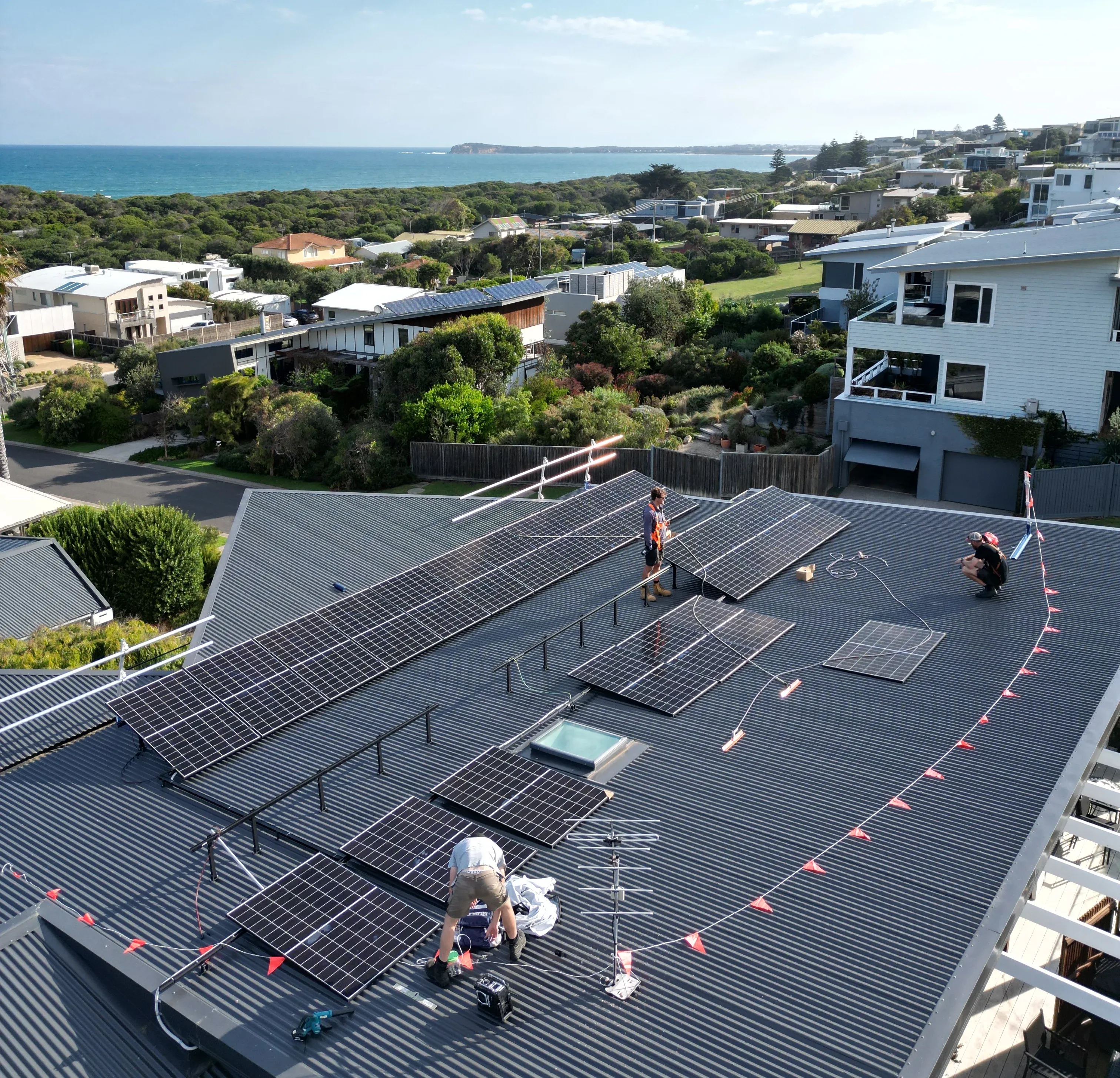Battery and solar installation in Barwon Heads