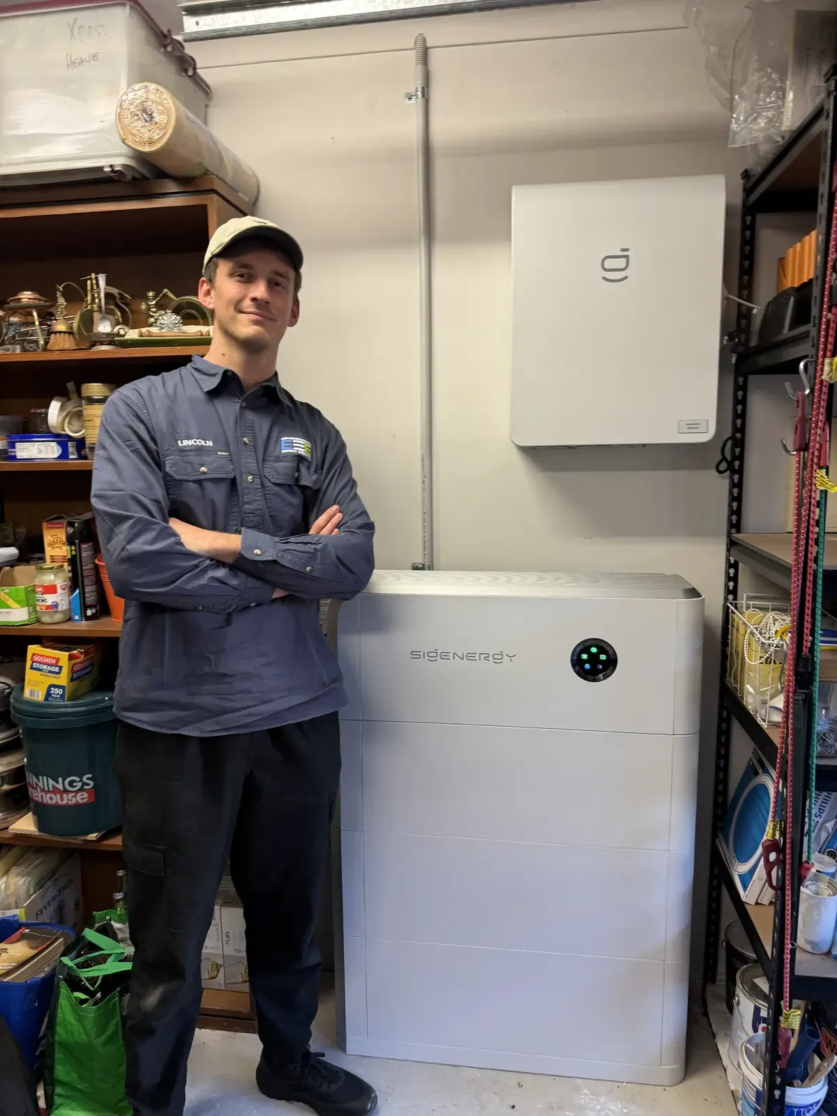Geelong CBD residential solar and battery installation