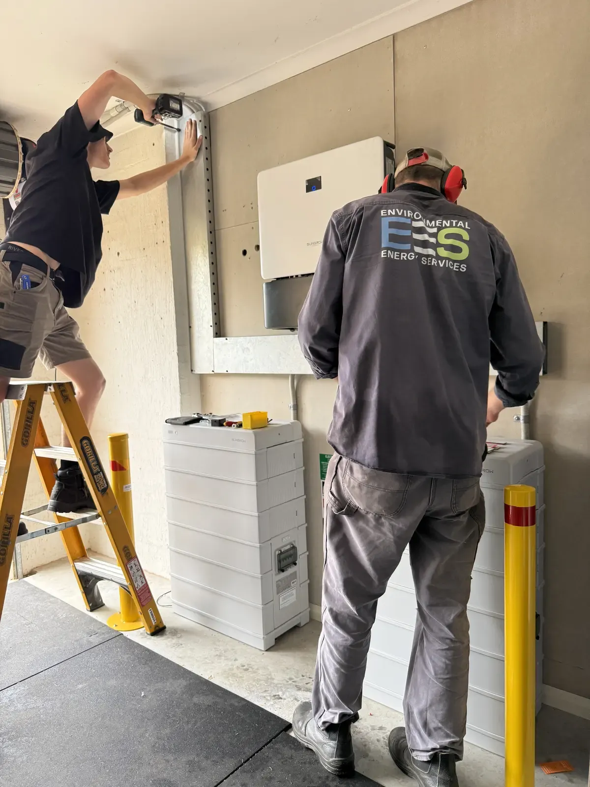 St Leonards residential battery installation