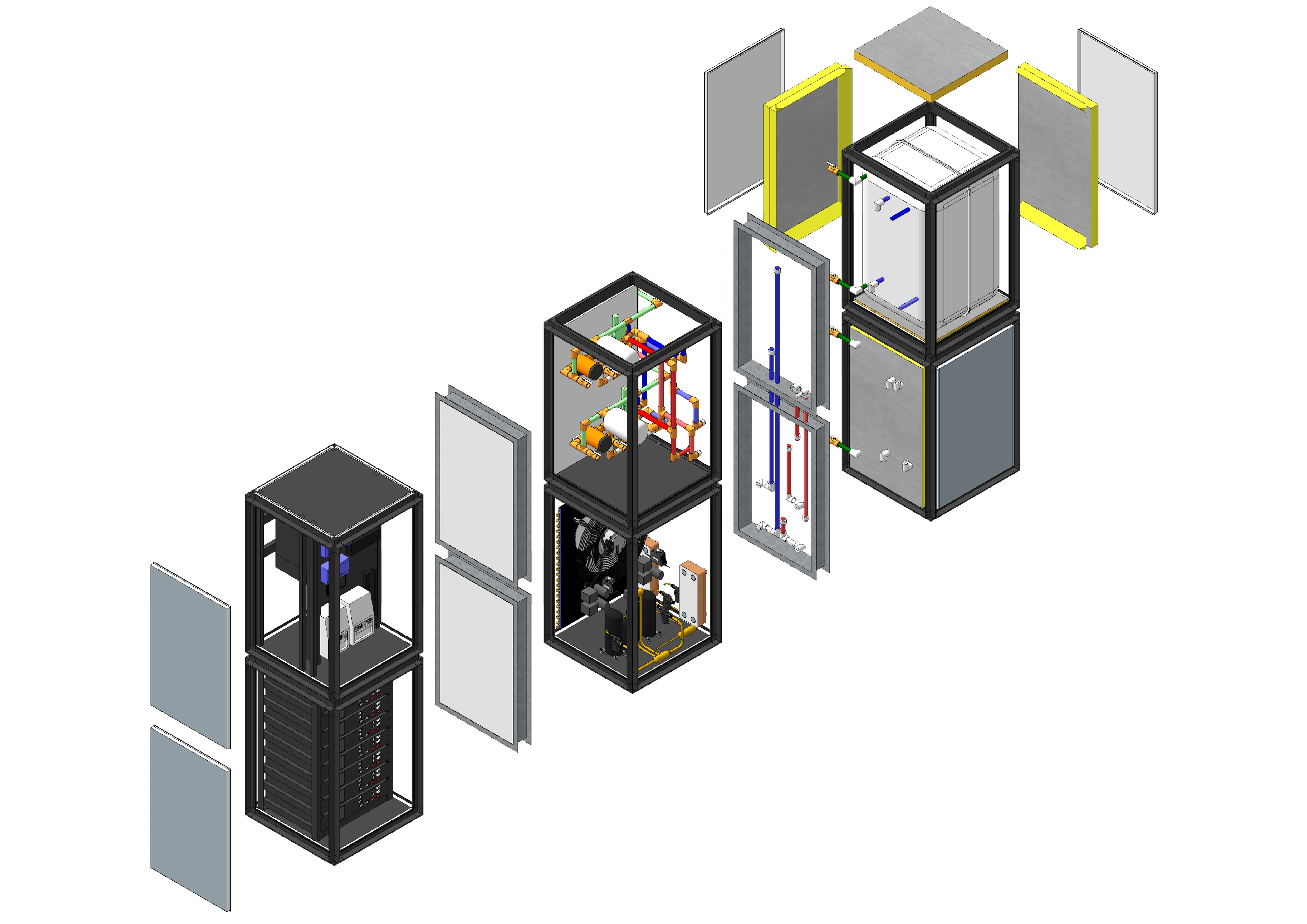Complete Environmental Service Pod system