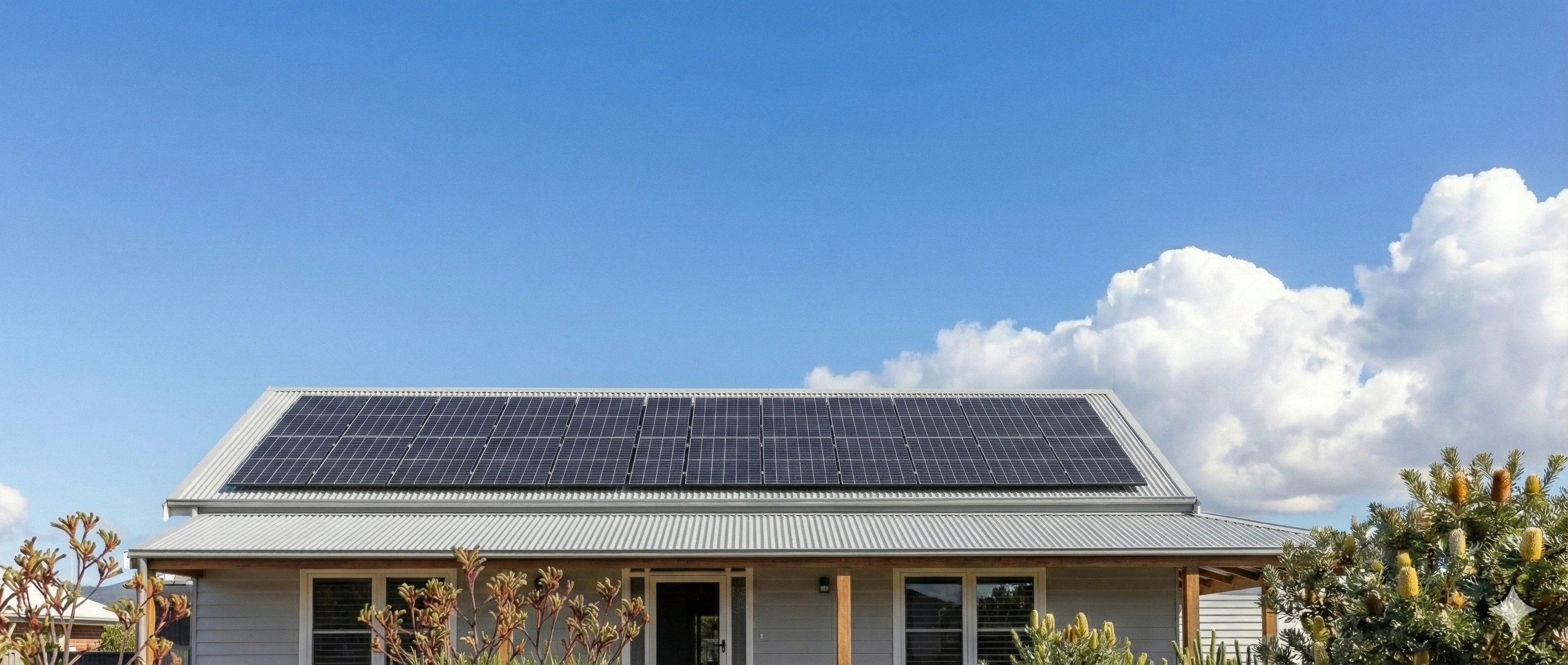 Belmont residential solar installation