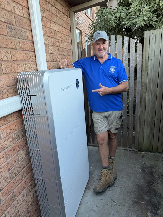 Happy EES Solar customer
